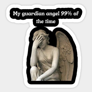 Guardian Angel Sticker